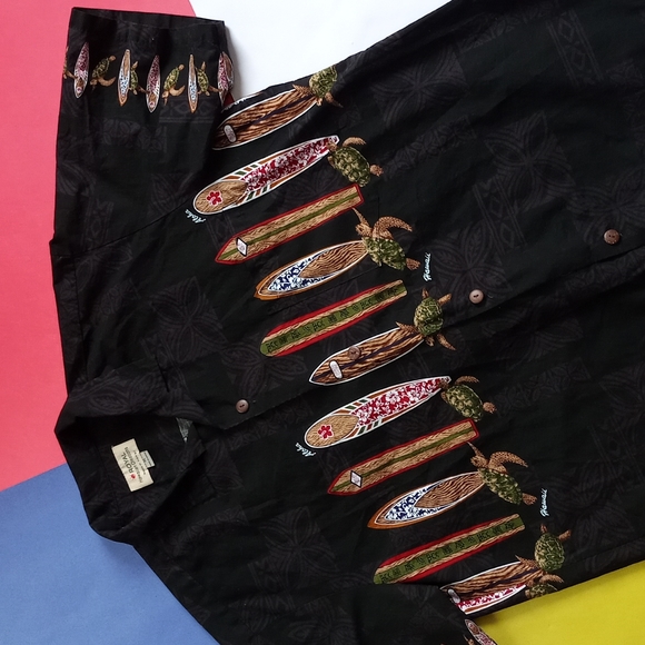 Vintage Aloha Hawaii Surf Board Radical Shirt